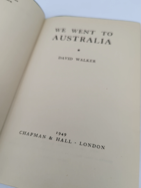 We Went To Australia by David Walker (Hardcover, 1949) 1st Edition, Children's by David Walker