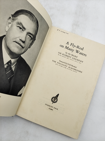 A Fly-Rod on Many Waters by Sir Robert Saundby (Cloth, 1961) 1st Edition by Sir Robert Saundby