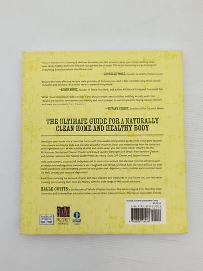 Natural Solutions For Cleaning Wellness Health Remedies And Green Cleaning Solut by Halle Cottis