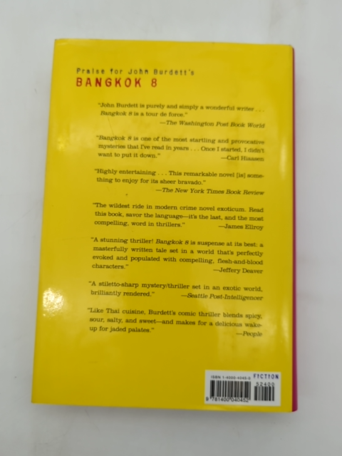 Bangkok Tattoo by John Burdett (Hardcover, 2005) 1st Edition Mystery by John Burdett