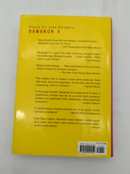 Bangkok Tattoo by John Burdett (Hardcover, 2005) 1st Edition Mystery by John Burdett