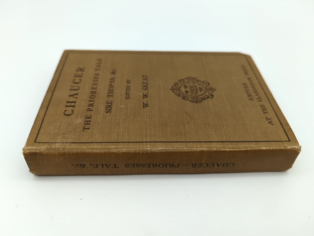 Chaucer, The Prioresses Tale, Sire Thopas by Walter W. Skeat (Cloth, 1916) by Walter W. Skeat