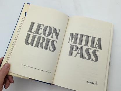 Mitla Pass by Leon Uris (Hardcover, 1988) by Ross R. Pelton