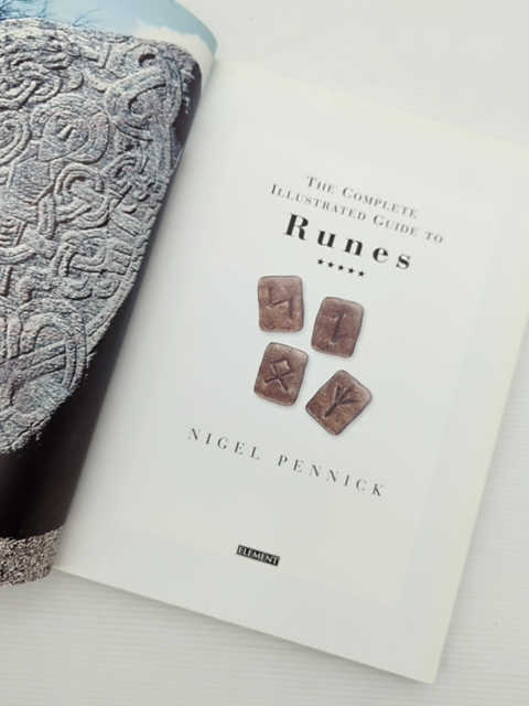 Illustrated Elements Of Runes by Nigel Pennick, Alternative Belief Systems by Nigel Pennick