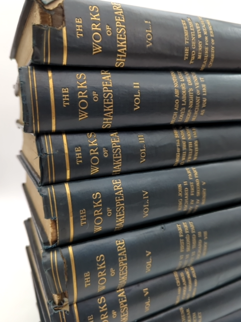 The Works Of William Shakespeare 1893 Complete 9 Vol Set Aldis Wright Macmillan by William Shakespeare