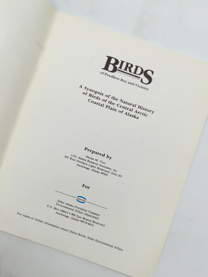 Birds of Alska: Prudhoe Bay & Vicinity by Declan Troy (Paperback, 1983) Guide by Declan M Troy