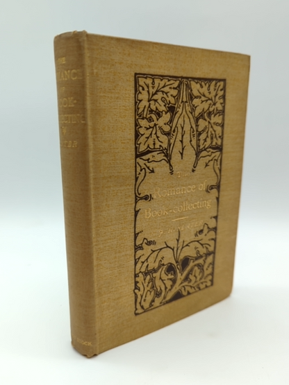 The Romance of Book-Collecting by J H Slater (Hardcover, 1898) 1st Edition by J H Slater