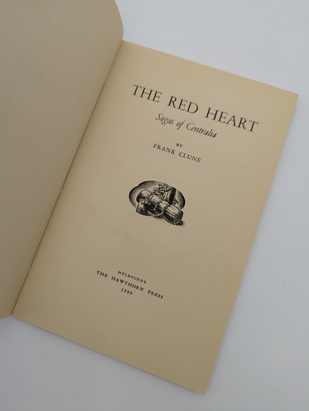 The Red Heart by Frank Clune (Softcover, Wraps, 1944) Exploration & Travel by Frank Clune
