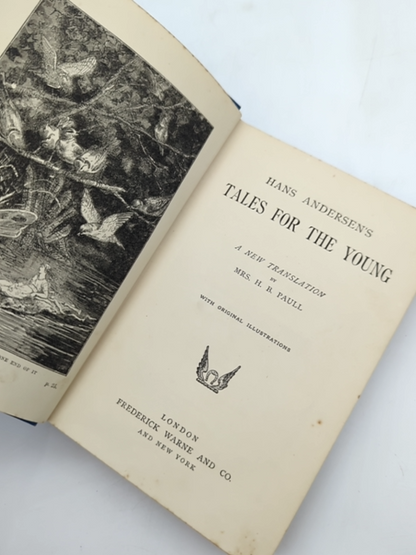 Tales For The Young by Hans Andersen (Hardcover, 1919) Illustrated by Hans Andersen
