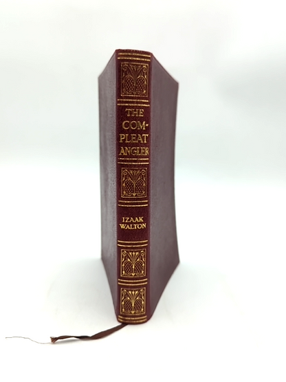 The Compleat Angler by C Cotton Izaak Walton (Leather, 1909) Natural History by C Cotton Izaak Walton