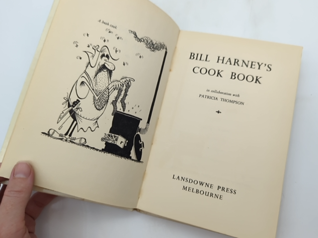 Bill Harney's Cook Book by Patricia Thompson (Hardcover, 1960) by Patricia Thompson