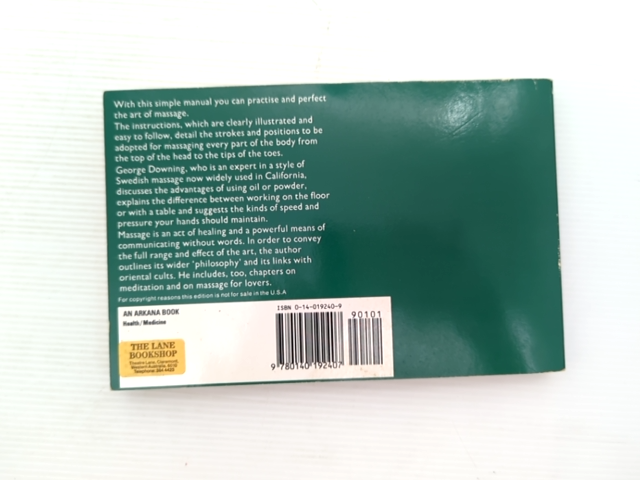 The Massage Book by George Downing (Paperback, 1989) Massage by George Downing