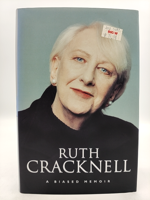 Biased Memoir by Ruth Cracknell (Hardcover, 1997) 1st Edition Autobiography by Not Available