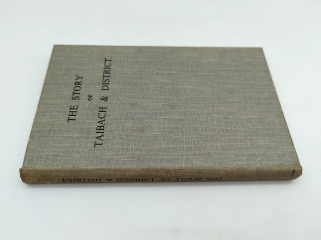 The Story of Taibach & District by A Leslie Evans (Hardcover 1963) 1st Ed Signed by A Leslie Evans