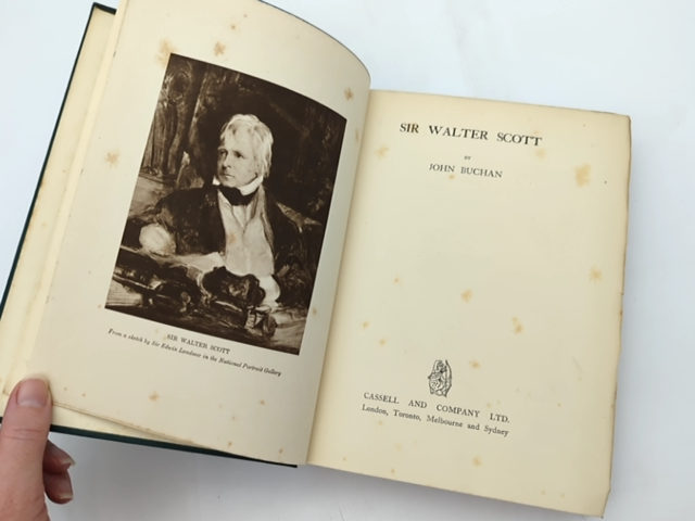 Sir Walter Scott by John Buchan (Hardcover, 1932) Biography & Autobiography by John Buchan