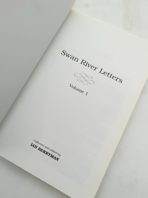 Swan River Letters Volume 1 by Ian Berryman (Paperback, 2002) by Ian Berryman