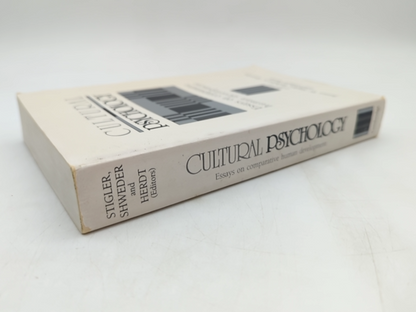 Cultural Psychology Essays On Comparative Human Development, Richard A. Schwede by Richard A. Schweder