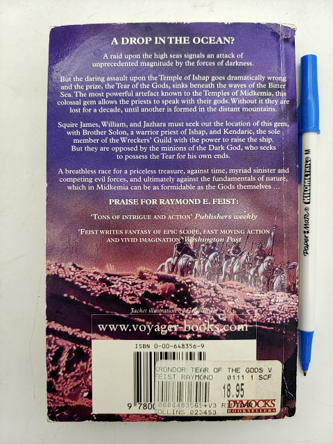 Krondor the Betrayal by Raymond E Feist (Paperback, 2001) Riftwar Legacy Book 1 by Raymond E. Feist