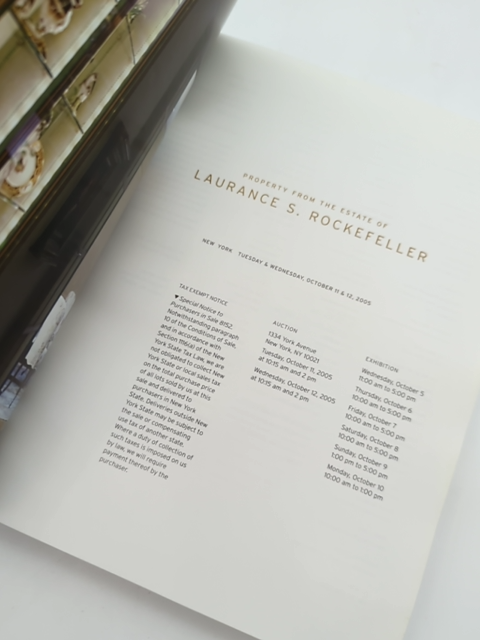 Property From The Estate Of Laurence Rockefeller by Sotheby's (Paperback, 2005) by Sotheby'S