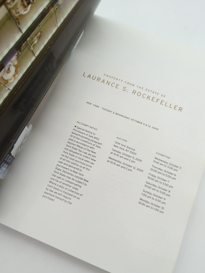 Property From The Estate Of Laurence Rockefeller by Sotheby's (Paperback, 2005) by Sotheby'S