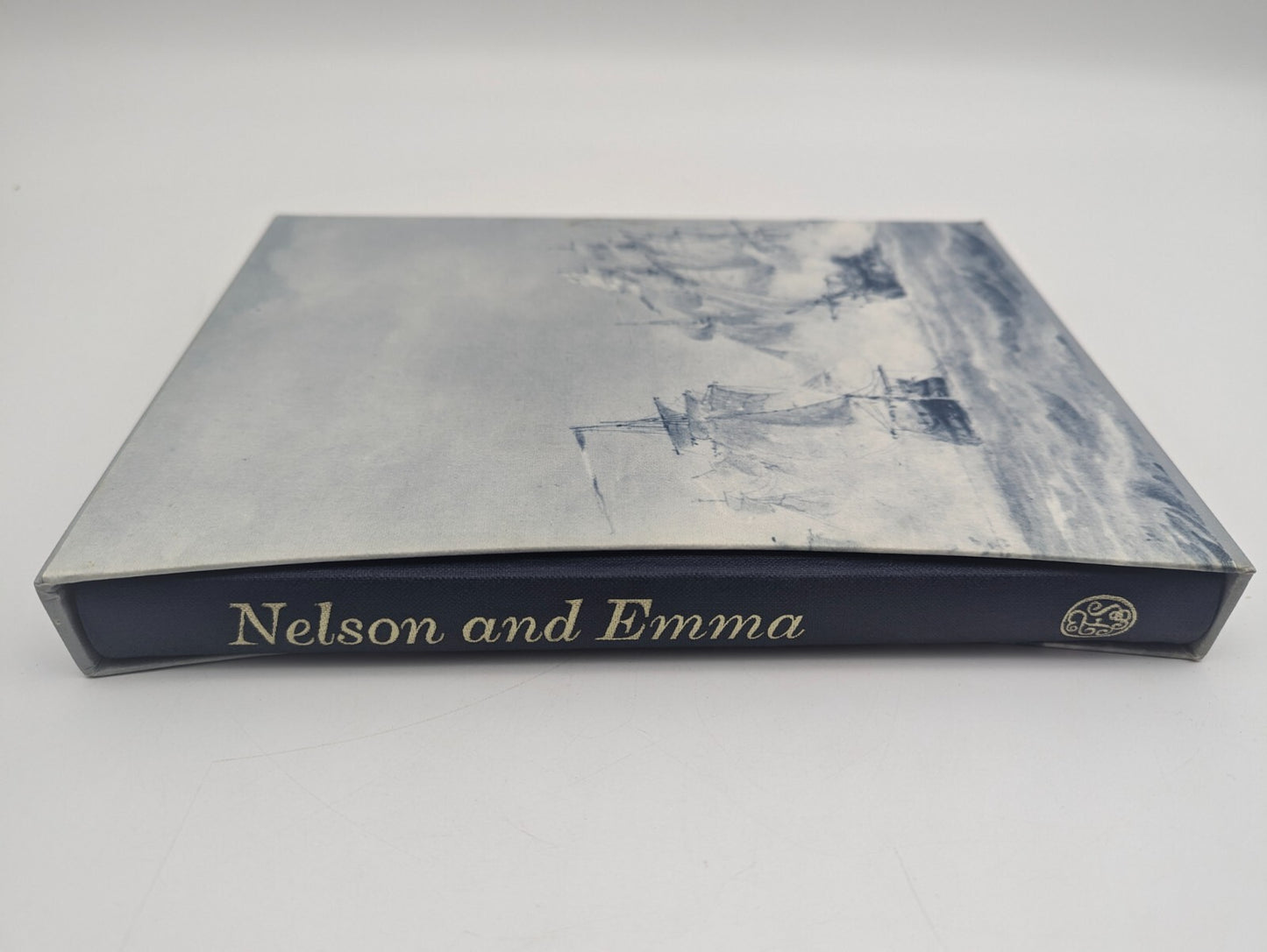 FOLIO SOCIETY NELSON AND EMMA edited by Roger Hudson illustrated incl. maps by Roger Hudson