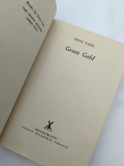 Green Gold by Nene Gare (Hardcover, 1963) by Nene Gare