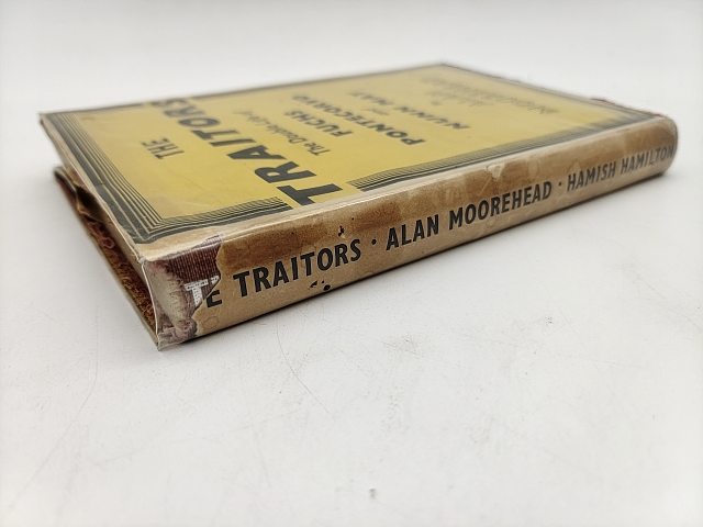 The Traitors by Alan Moorhead (Cloth, 1952) Miltary & War by Alan Moorhead