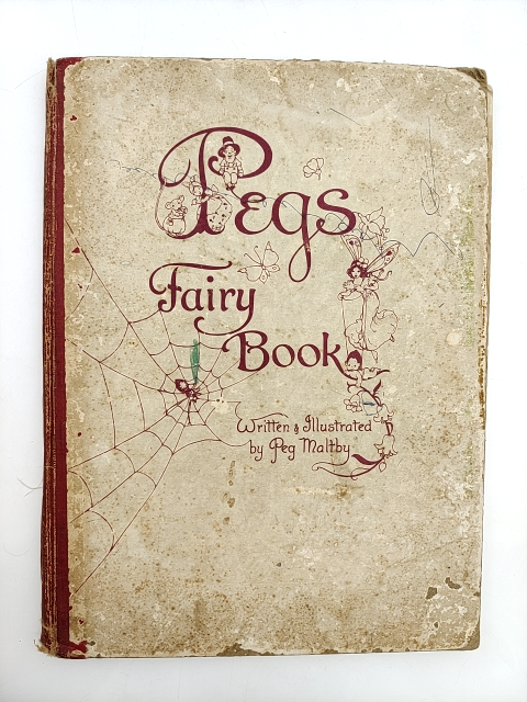Peg's Fairy Book by Peg Maltby (Hardcover, 1945) Children's RARE by Peg Maltby