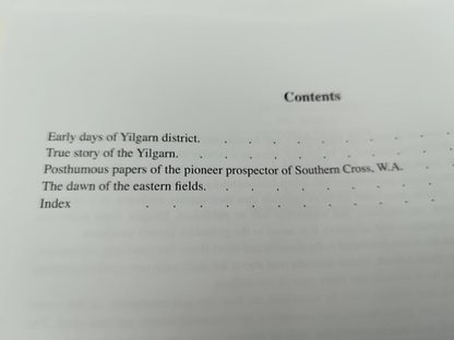The Early Days Of Yilgarn District by Angela Teague (Hardcover) 0859054454 by Peter J. Bridge, Angela Teague