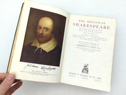 The Kingsway Shakespeare Frederick D Losey 1932 Leather George Harrap Complete by Frederick D Losey