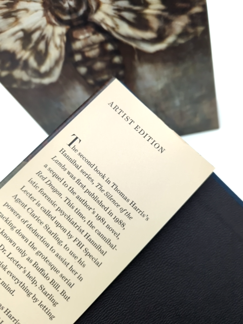 Silence Of The Lambs Suntup Artist Edition Thomas Harris, Slipcase Signed by Thomas Harris