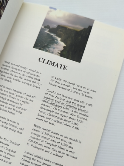 New Zealand's Subantarctic Islands Guidebook by Tim Higham, Travel Guide by Tim Higham