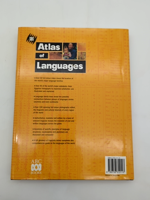 SBS Atlas Of Languages Jean Aitchison 1st Ed 2003 Linguistics by Jean Aitchison