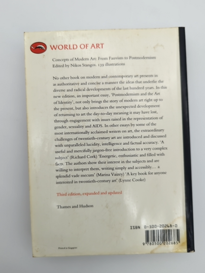 Concepts Of Modern Art: From Fauvism To Postmodernism, Nikos Stangos by Nikos Stangos