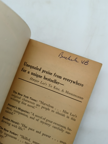 To Kill Mockingbird by Harper Lee (Paperback, 1962) by Harper Lee