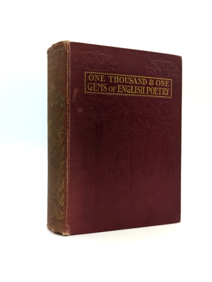 Thousand And One Gems Of English Poetry by Charles Mackay (Cloth, 1896) by Charles Mackay