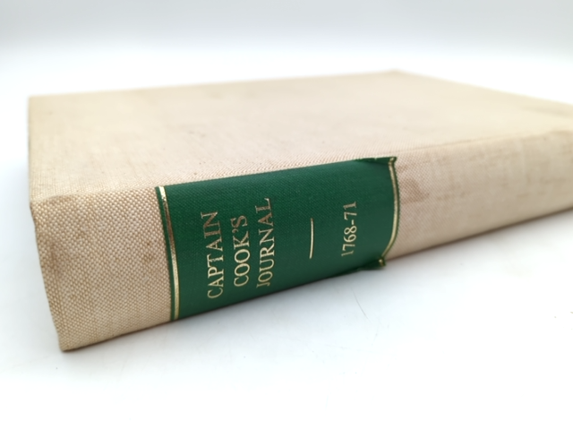 Captain Cook's Journal 1768-71 by Captain J L Wharton (Cloth, 1968) by Captain J L Wharton