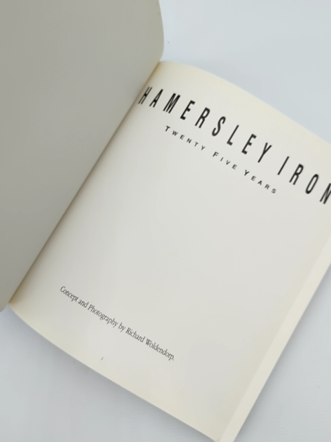 Hamersley Iron Twenty Five Years by John McIllwraith, Australian History by John Mcillwraith