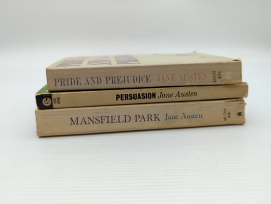 Jane Austen Paperback Bundle Pride and Prejudice; Persuasion; Mansfield Park by Jane Austen