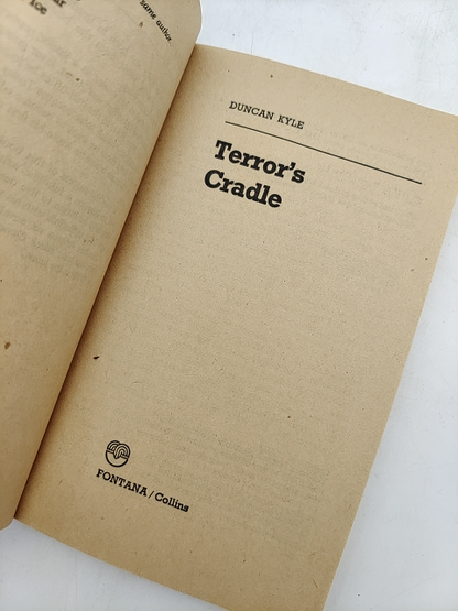 Terror's Cradle by Duncan Kyle (Paperback, 1980) Vintage Fiction by Duncan Kyle