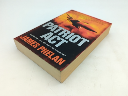 Patriot Act by James Phelan (Trade Paperback, 2007) Australian Navy Novel by James Phelan