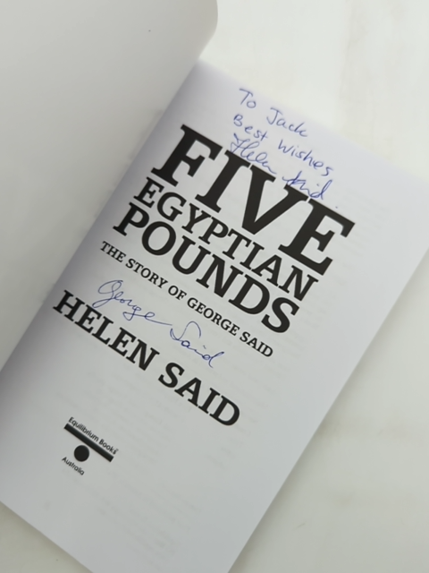 Five Egyptian Pounds by Various (Paperback)Signed by Various