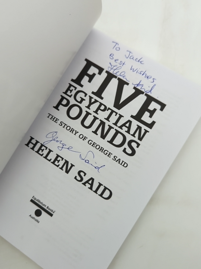 Five Egyptian Pounds by Various (Paperback)Signed by Various