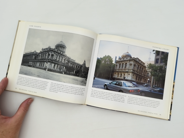 Melbourne Then Now by Judith Stillman Heather Chapman, Australian History by "Judith Stillman Heather Chapman"
