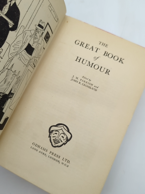 The Great Book Of Humour by J M Parrish & John R Crossland (Hardcover, 1935) by J M Parrish & John R Crossland