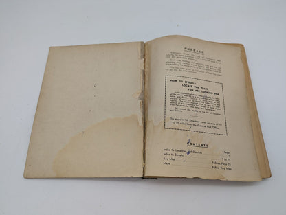 Rare & Early Melbourne Street Directory 1942 , H.E.C. Robinson (Gregory's) by H.E.C. Robinson