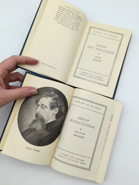 Charles Dickens & Jane Austen Bundle 2x Library Of Classics, Great Expectatio… by Charles Dickens & Jane Austen