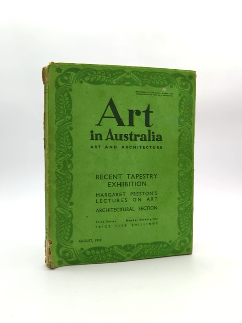 Art In Australia by Sydney Morning Herald (1938) by Sydney Morning Herald
