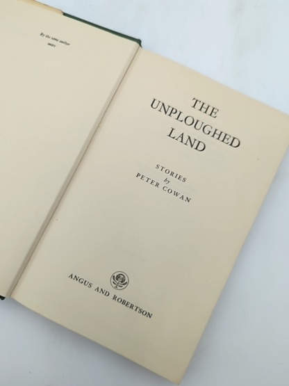 The Unploughed Land by Peter Cowan (Hardcover, 1958) by Peter Cowan