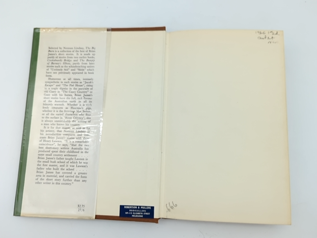 The Big Burn: Short Stories by Brian James (Hardcover, 1965) 1st Edition Vintage by Brian James